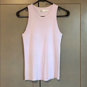 Zara Light Purple Knit Tank